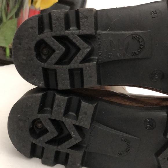 BURBERRY BROWN CHECK RUBBER RAIN BOOTS WOMENS SIZE 36 - Picture 14 of 14